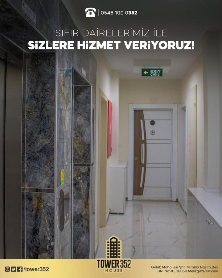 Tower352 Aparthotel Kayseri Kültér fotó